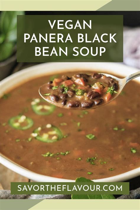 panerai black bean soup|copycat panera black bean soup.